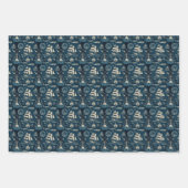 Nautisches Schiff-Ozeanthemenmuster Nr. 3 Geschenkpapier Set (Vorderseite 3)