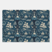 Nautisches Schiff-Ozeanthemenmuster Nr. 3 Geschenkpapier Set (Vorderseite 2)