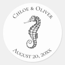 Nautisches Seepferd Personalisiert