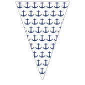 Nautisches Thema Anker Marine Jagd Wimpelkette (Zweite Fahne)