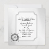 Nautisches Thema Einladung (Vorderseite)