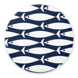 Nautisches Thema Küstenfische Keramikknauf