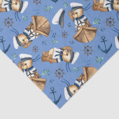 Nautisches Thema Seidenpapier (Detail)