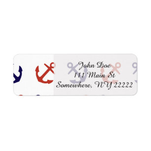 Nautisches Verankerungsmuster