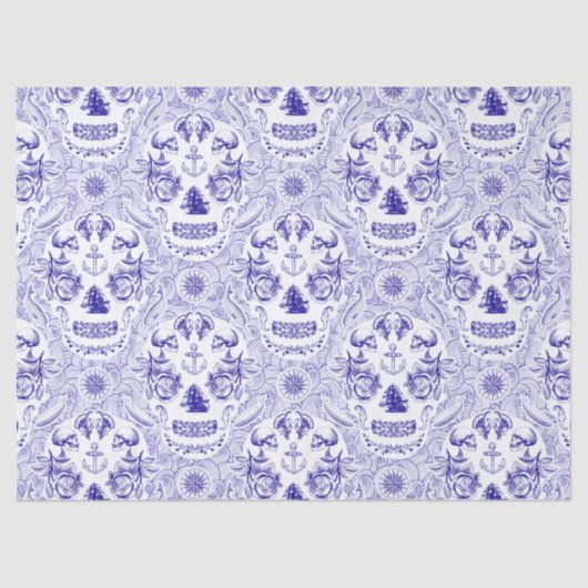 NautiSkull Seidenpapier (Vorderseite)