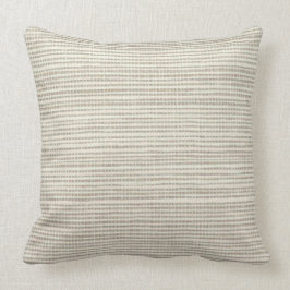 Nautral Korn-Sand beige lumbales Quadrat-ml Kissen