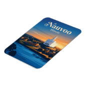 Nauvoo Illinois Magnet (Linke Seite)