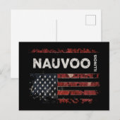 Nauvoo Illinois Postkarte (Vorne/Hinten)