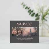 Nauvoo in feierlicher Stille Postkarte (Stehend Vorderseite)