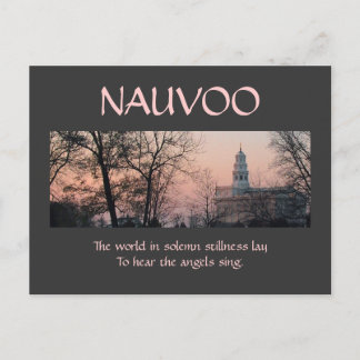 Nauvoo in feierlicher Stille Postkarte
