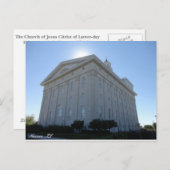 Nauvoo LDS Temple Postcard Postkarte (Vorne/Hinten)