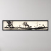 Nauvoo Mormon Houses Foto 1925 Poster (Vorne)