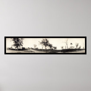 Nauvoo Mormon Houses Foto 1925 Poster