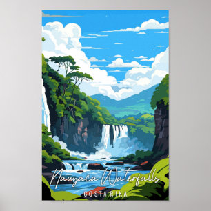 Nauyaca Wasserfälle Costa Rica Jahrtausende Poster