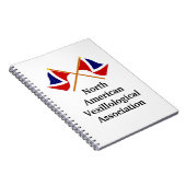 NAVA Crossed Flags Notebook Notizblock (Rechte Seite)