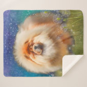 NAVA in der Dandelion-Chow Sherpa Decke 3 Größen Sherpadecke (Vorderseite (Horizontal))