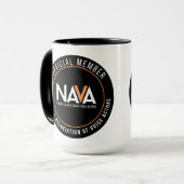 NAVA Offizielle Member Tasse (Vorderseite Links)