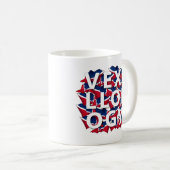 NAVA/Vexillologie Klassische Tasse, 11 oz Kaffeetasse (VorderseiteRechts)