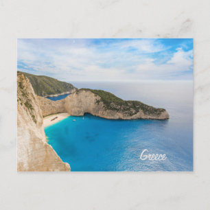Navagio Beach Griechenland Postkarte