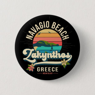 Navagio Beach, Zakynthos, Griechenland Button