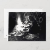 Navaho silversmith, c.1915 postkarte (Vorne/Hinten)