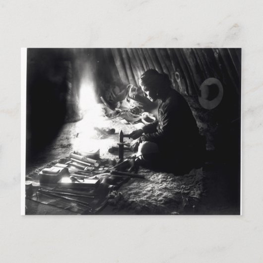 Navaho silversmith, c.1915 postkarte (Vorderseite)
