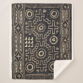 NAVAJO 1800er SADLE BLANKET REPRINT SHERPA BLANKET Sherpadecke (Vorderseite)