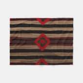NAVAJO 1890er-HORSE SADDLE BLANKET FLEECE REPRINT (Vorderseite (Horizontal))