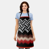 Navajo All-Over Print Apron Schürze (Getragen)