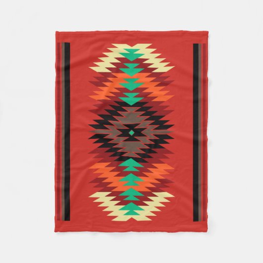 Navajo Blanket Design 5 Fleecedecke (Vorderseite)