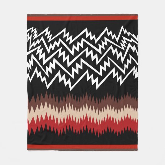 Navajo Blanket Design 9 Fleecedecke (Vorderseite)