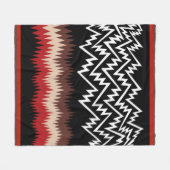 Navajo Blanket Design 9 Fleecedecke (Vorderseite (Horizontal))