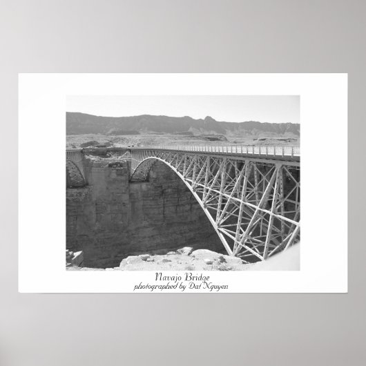 Navajo Bridge Poster (Vorne)