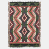 Navajo Design -11 Decke (Vorderseite Vertikal)