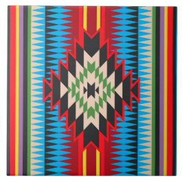 Navajo Design -2 Keramiken Tile Fliese