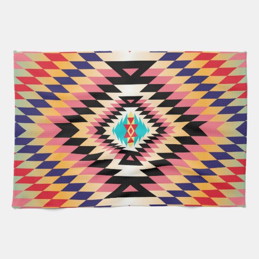 Navajo Design-7 Küchentücher (Horizontal)
