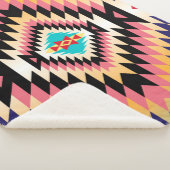 Navajo Design-7 Sherpa Blanket Sherpadecke (3/4)