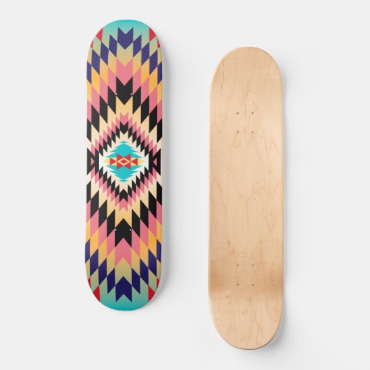 Navajo Design-7-Skateboard Skateboard (Vorderseite)