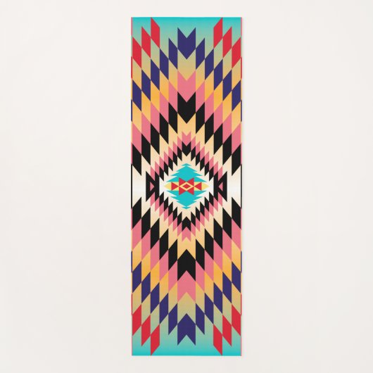 Navajo Design 7 Yoga Mat Yogamatte (Vorderseite)