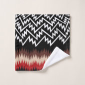 Navajo Design 9 Bath Towel Set (Waschlappen)