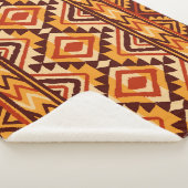 Navajo Ethnic Ornament: Vintag nahtlos Sherpadecke (3/4)