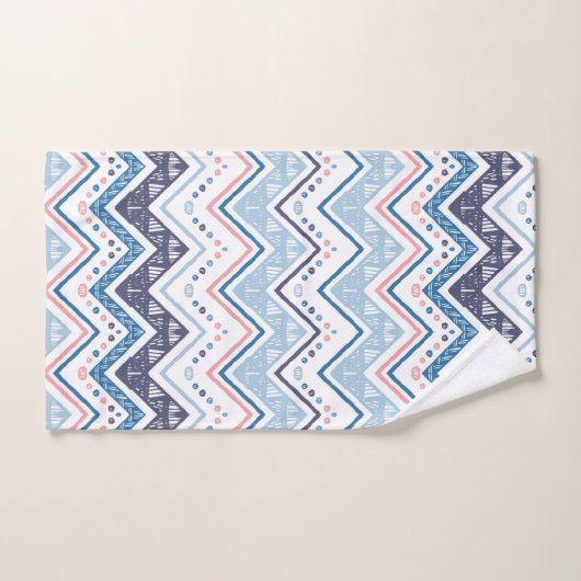 Navajo Ethnic Tribal Muster Badetuch Set (Handtuch)