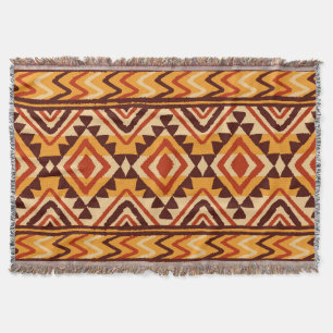 Navajo-Ethnische Ornamente: Nahtlos vintage Decke