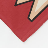 Navajo-Fleece-Decke Fleecedecke (Ecke)