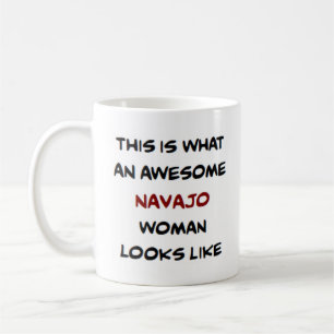 Navajo-Frau, großartige Kaffeetasse