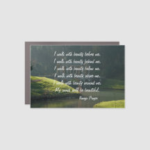 Navajo Gebet Spaziergang durch Beauty Magnet