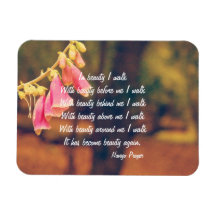 Navajo Gebet Spaziergang durch Beauty Magnet