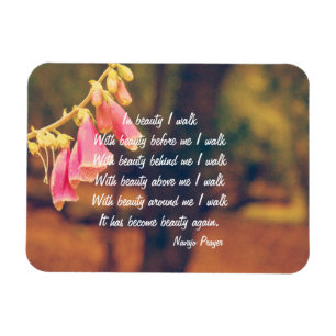 Navajo Gebet Spaziergang durch Beauty Magnet