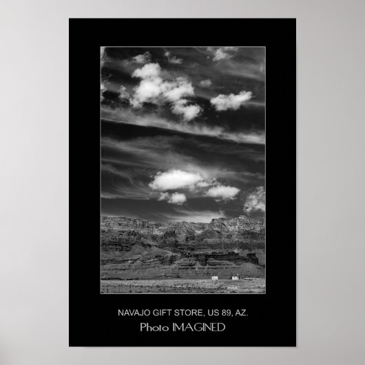 NAVAJO GIFT SHOP, US 89, AZ., USA POSTER (Vorne)