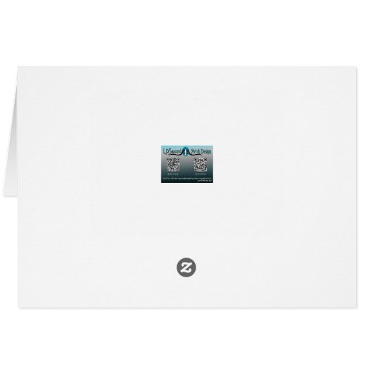 Navajo Greeting Card (Rückseite Horizontal)